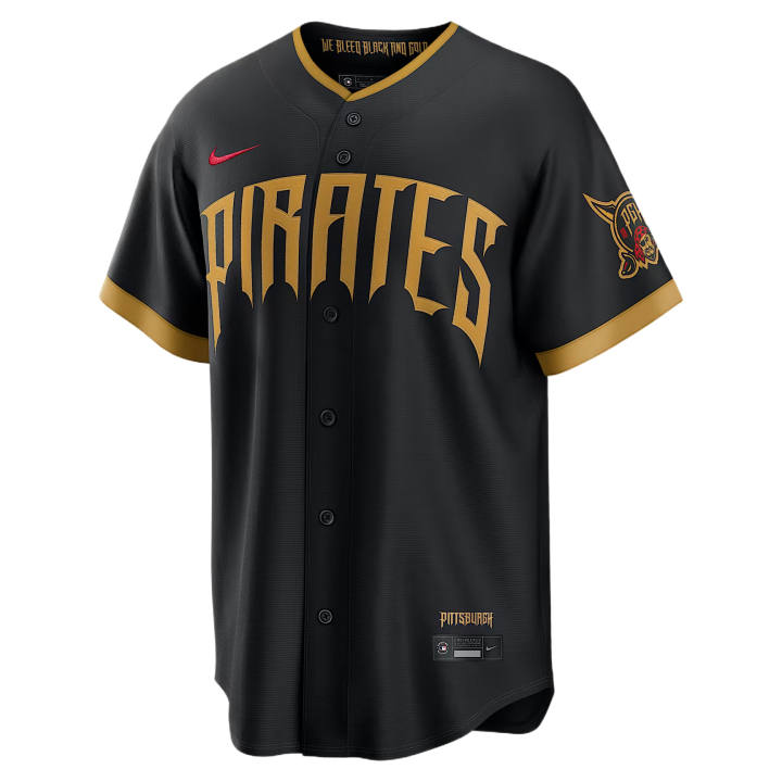 Nike Nike X MLB Baseball Jerseys Men's Black V Neck Moderate