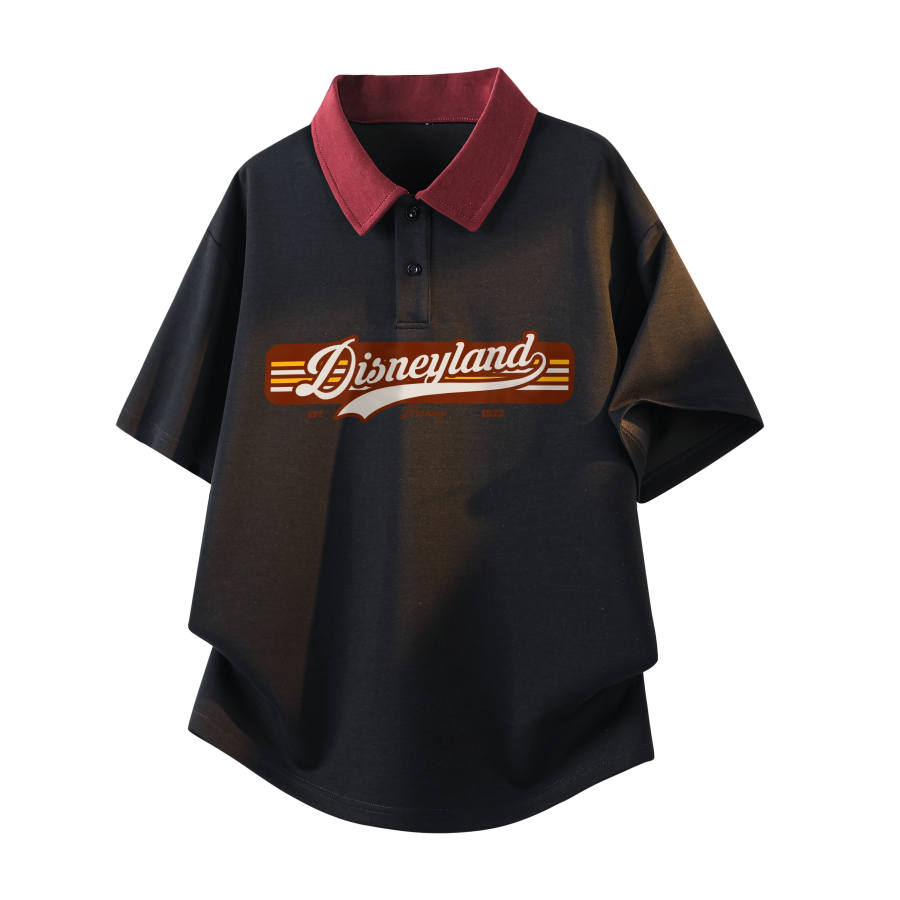 Disney Disney Polo Shirts Unisex Lapel Thin Other