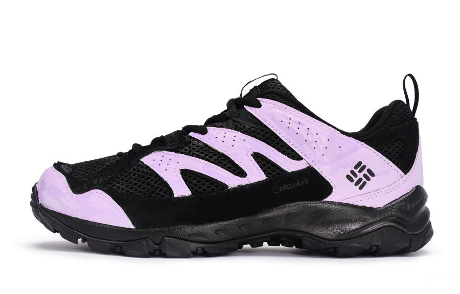 Columbia Mountaineering & Hiking Shoes Men's Low Top Black/Purple