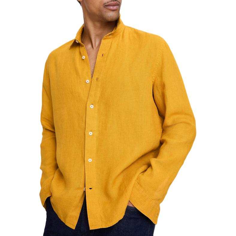 Banana Republic Shirts Men's Mustard Yellow Moderate Other