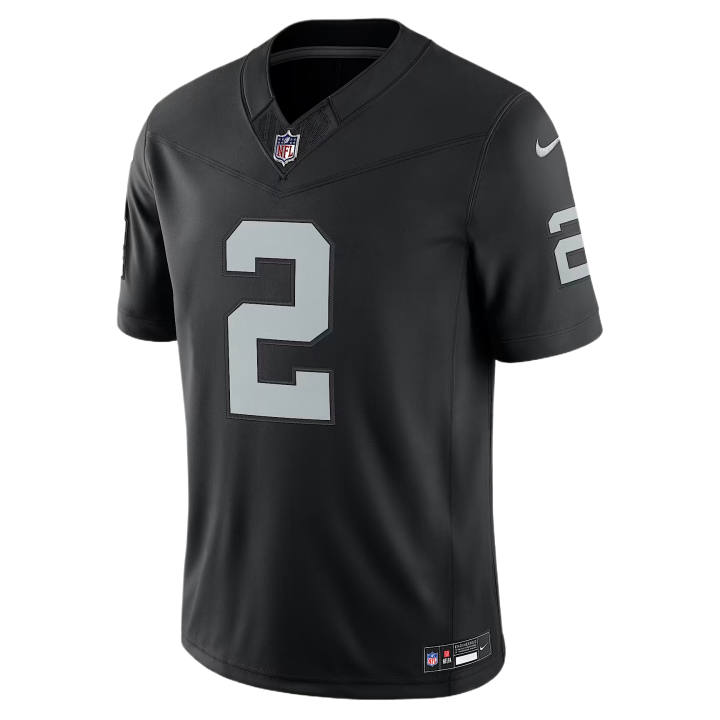 Nike Nike NFL Rugby Jerseys Men's Black V Neck Moderate