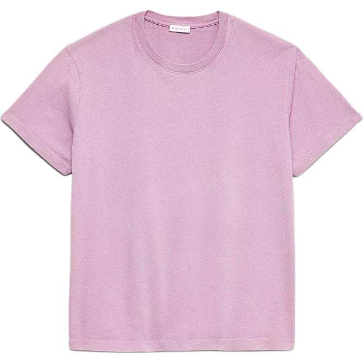 Banana Republic T Shirts Men's Arctic Dusk Purple Crew Neck Moderate