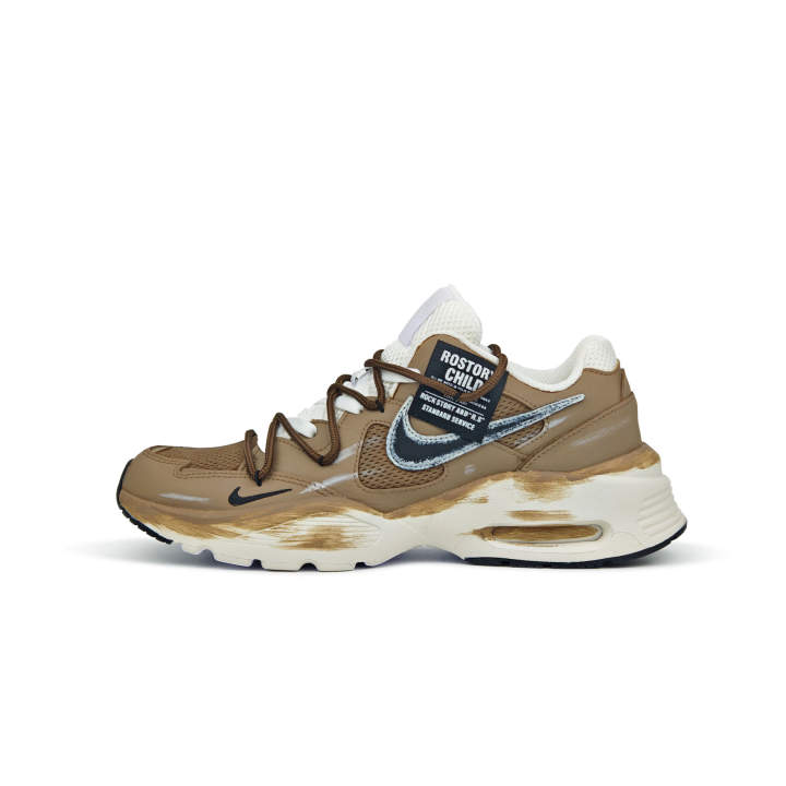Nike Nike Air Max Fusion Running Shoes Unisex Low Top Brown, Beige