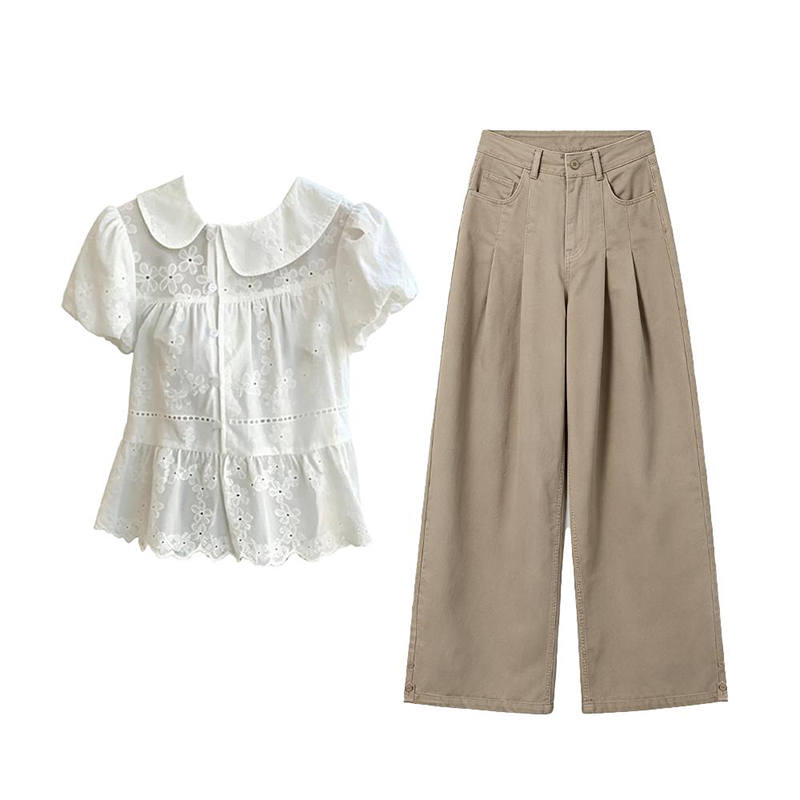 MARIE·COCO MARIE·COCO Casual Suits Women's Peter Pan Collar Moderate
