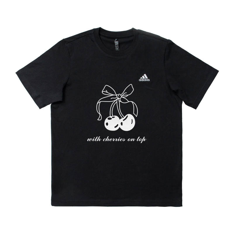 Adidas Adidas MUST HAVES T Shirts Men's Black Crew Neck Moderate