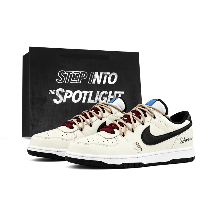 Nike Nike Big Skateboard Shoes Men's Low Top White