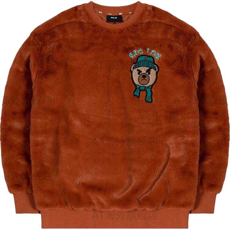 MLB MLB Sweatshirts Unisex Brown Suggest 1 Size Down Crew Neck Moderate