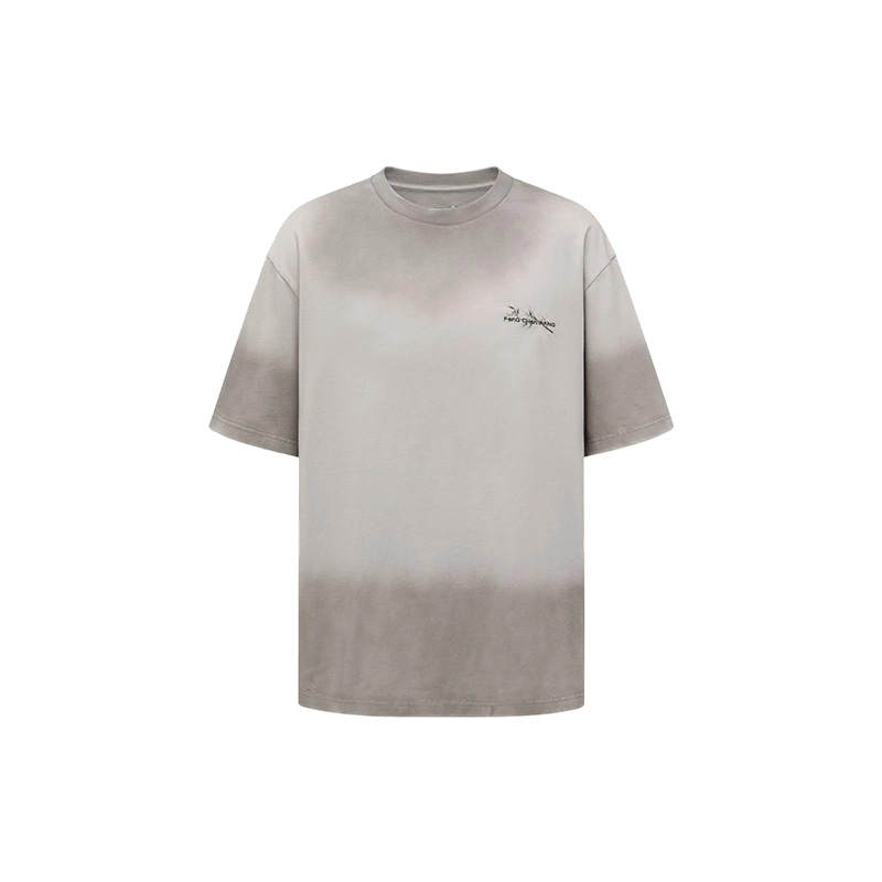 Feng Chen Wang T Shirts Unisex Gray Beige Crew Neck