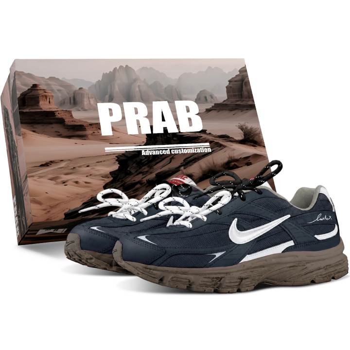 Nike Nike Initiator Running Shoes Unisex Low Top Blue/Brown