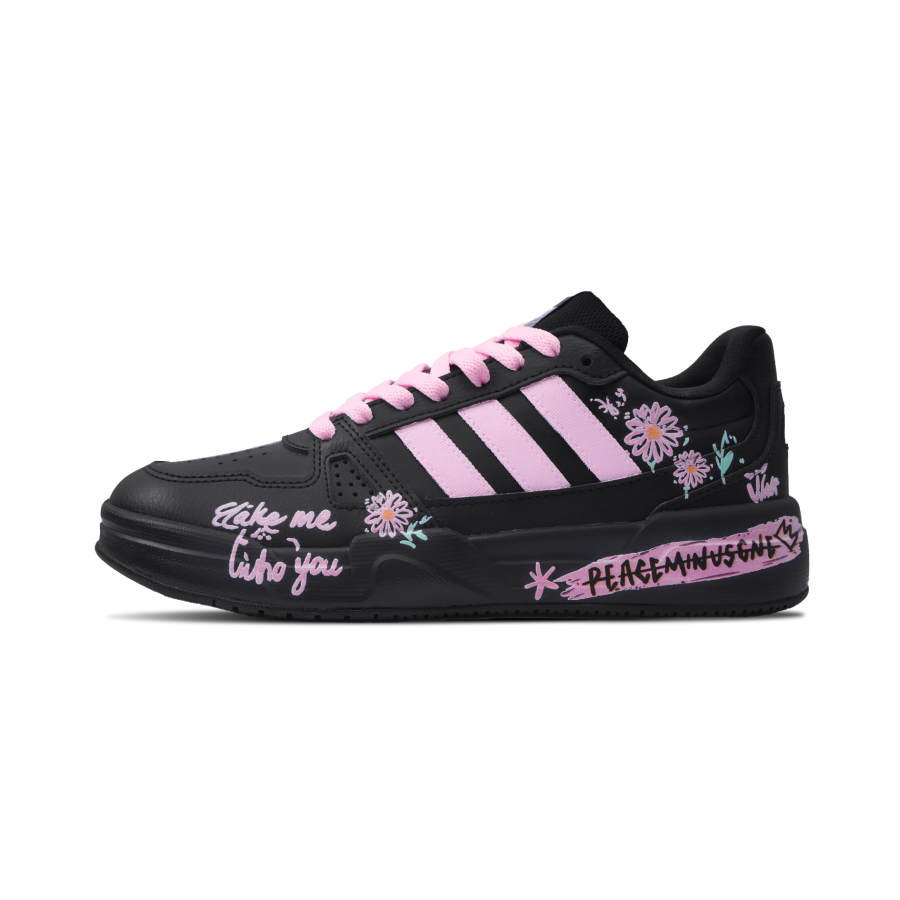 Adidas Adidas LITE BALLER Skateboard Shoes Unisex Low Top Powder