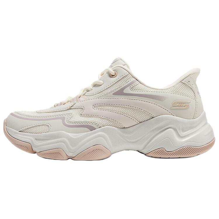 Skechers DLITES Chunky Sneakers Women's Low Top White
