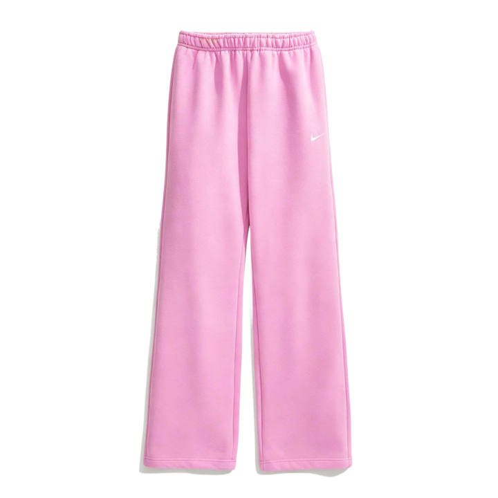Nike Nike Knitted Sweatpants Women's Pink Ascend/Set Sail Moderate Wide Leg Pants