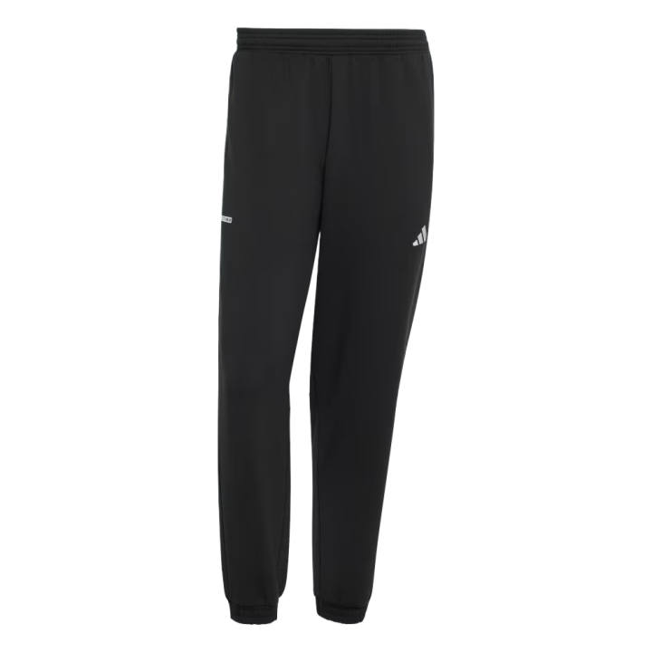 Adidas Adidas Knitted Sweatpants Men's Black Moderate Cuffed Pants