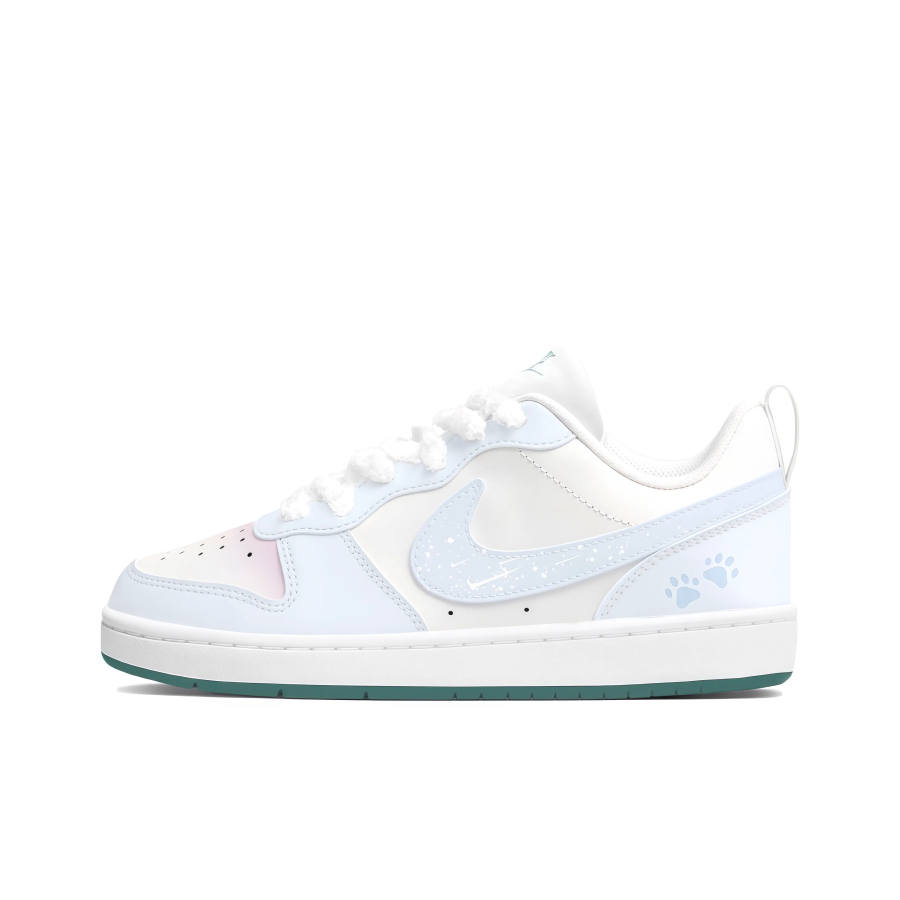 Nike Nike Court Borough Skateboard Shoes Women's Low Top Blue