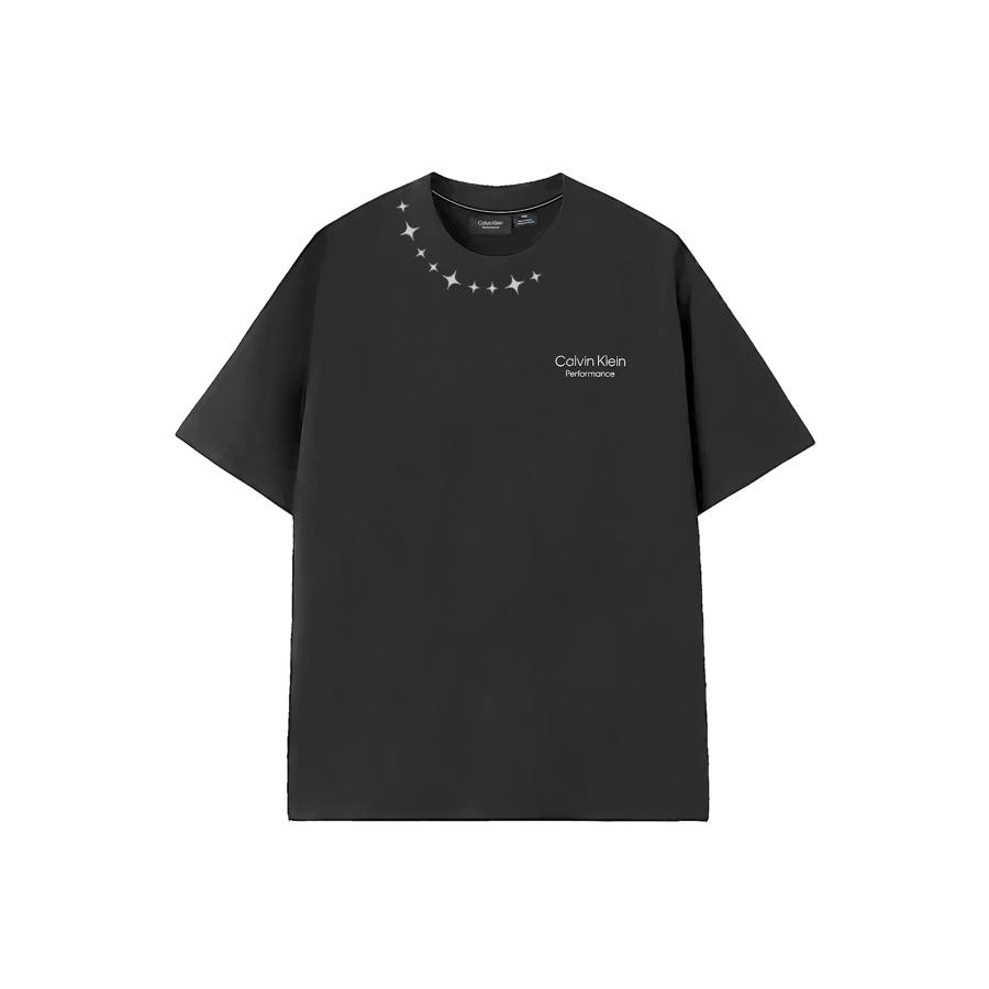 Calvin Klein T Shirts Unisex Black Crew Neck