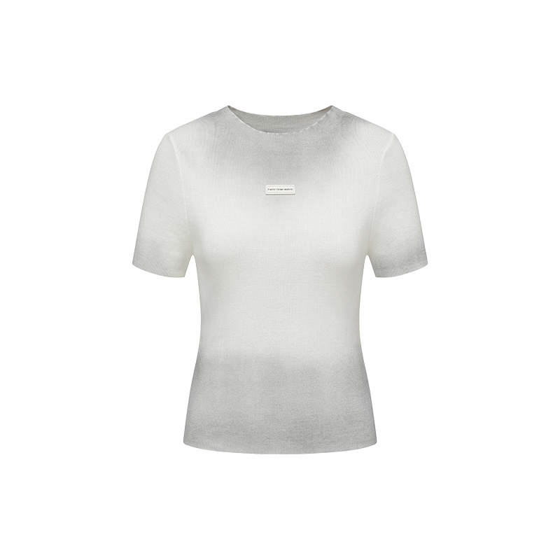 Feng Chen Wang T Shirts Women's Gray Crew Neck