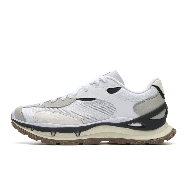 FILA KM 3 Casual Shoes Men's Low Top FILA White/Dove Gray