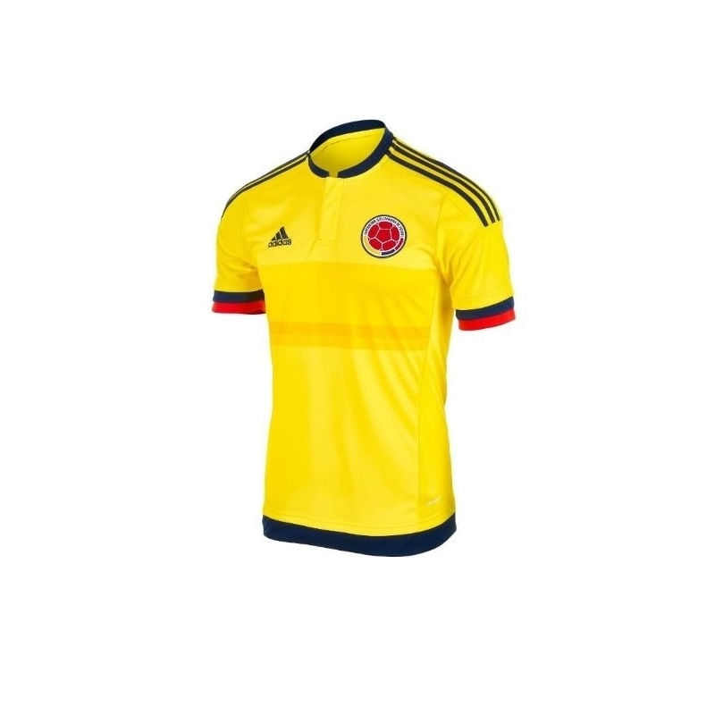 Adidas Adidas Colombia National Team Soccer Jerseys Unisex Yellow Crew Neck Moderate