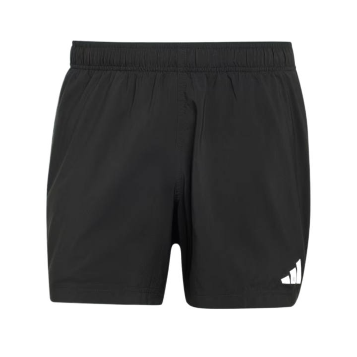 Adidas Adidas Swimming Shorts Men's Black Moderate Square Leg Swim Trunks
