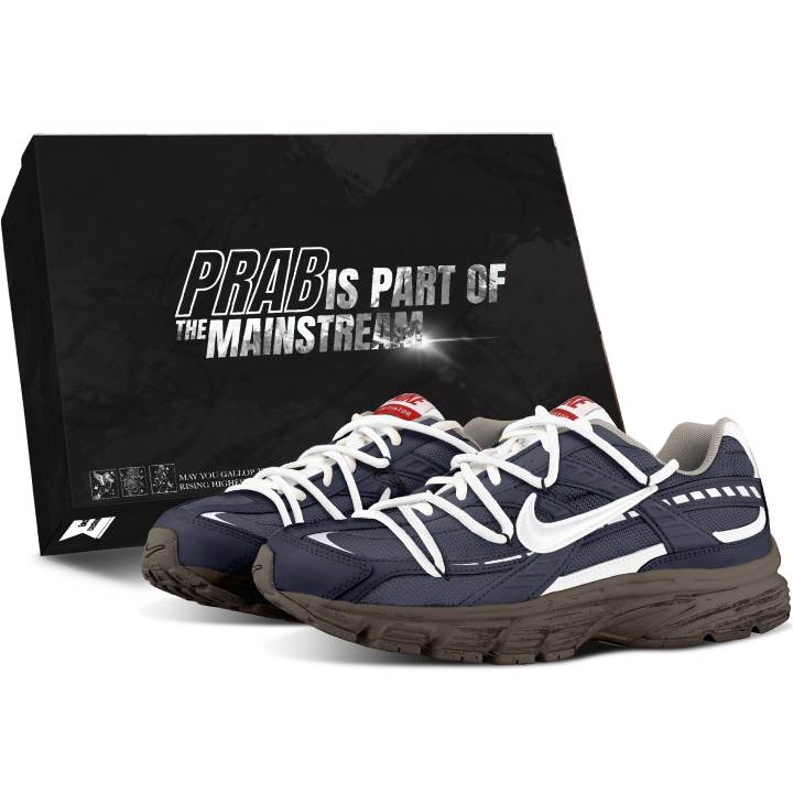 Nike Nike Initiator Running Shoes Unisex Low Top Blue/Brown