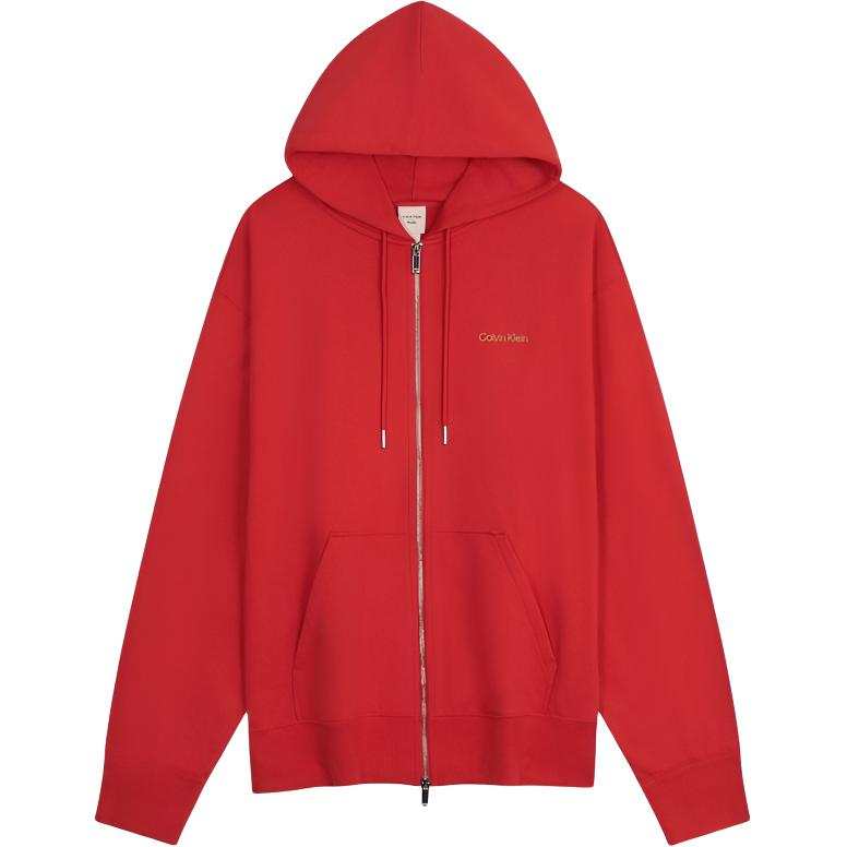 Calvin Klein Sweatshirts Unisex Hooded Moderate