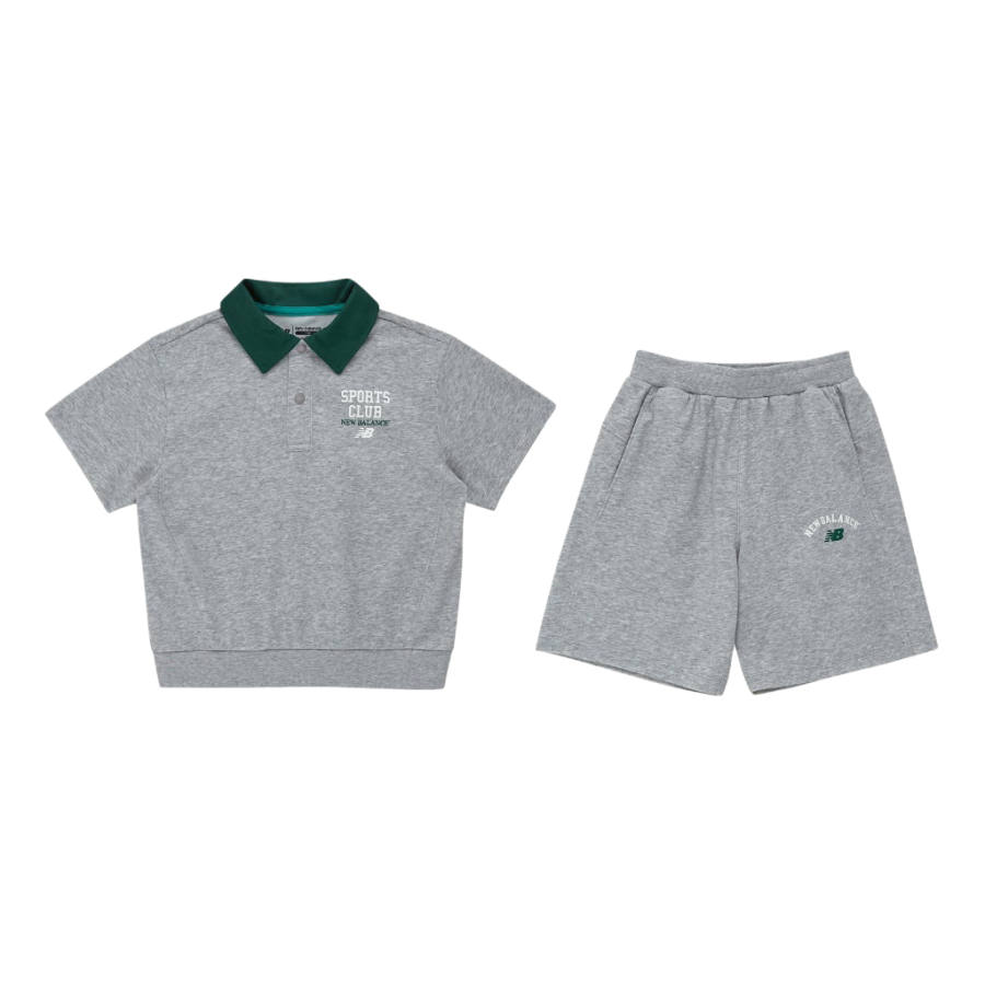 New Balance New Balance Kids Casual Sportswear Polo Collar Moderate