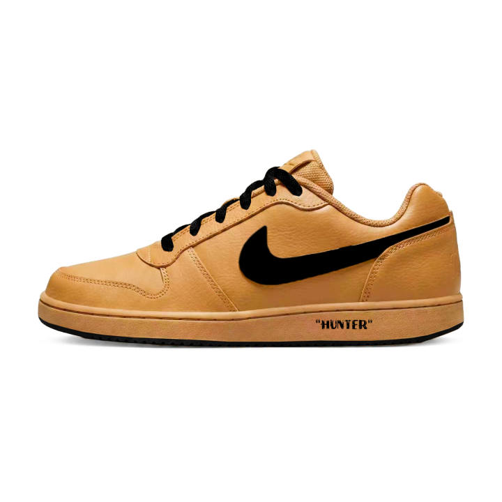 Nike Nike EBERNON Skateboard Shoes Unisex Low Top Black Brown