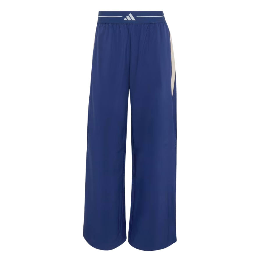 Adidas Adidas Casual Pants Women's Dark Blue Moderate Straight Fit Pants