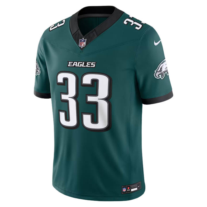 Nike Nike NFL Rugby Jerseys Men's Green/Black V Neck Moderate