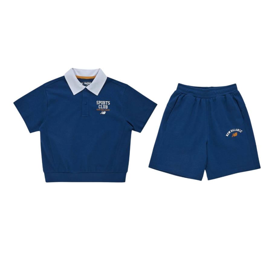 New Balance New Balance Kids Casual Sportswear Polo Collar Moderate