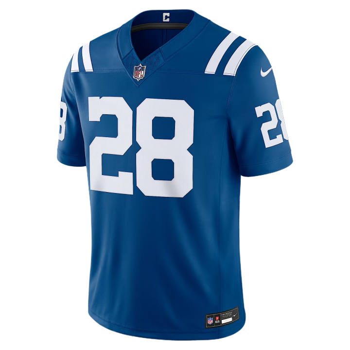 Nike Nike NFL Rugby Jerseys Men's Royal V Neck Moderate