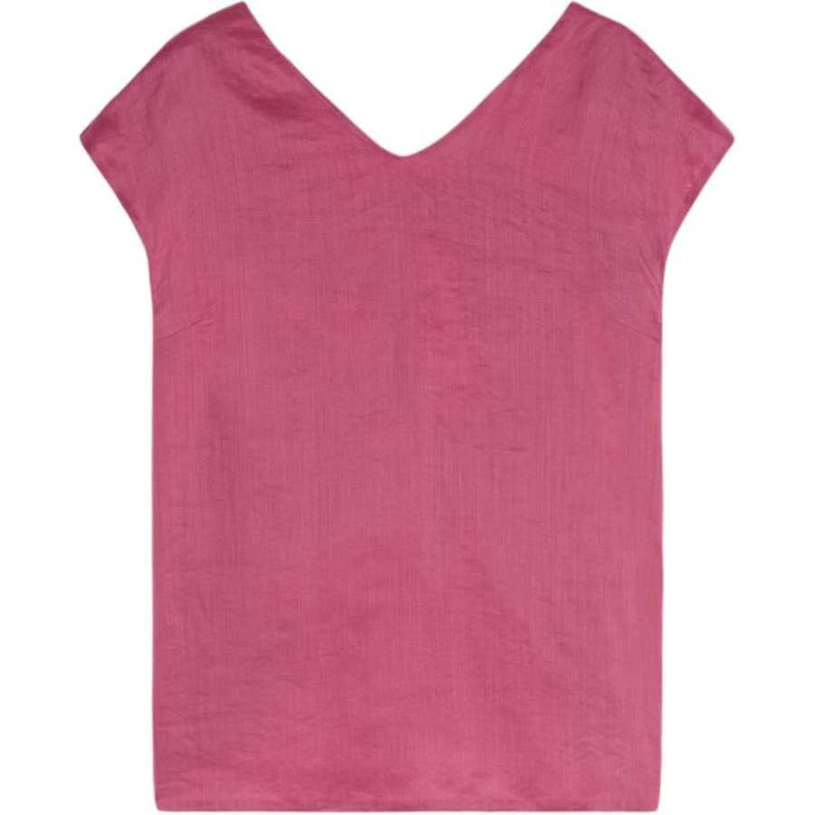 'S MAX MARA Tank Tops Women's Pink V Neck Moderate Other