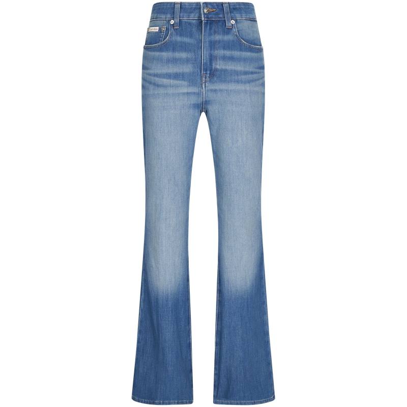 Calvin Klein Jeans Women's 47B Denim Blue Moderate Flared Pants