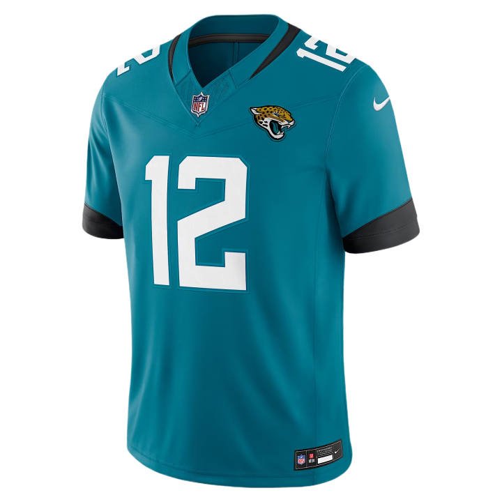 Nike Nike NFL Rugby Jerseys Men's Turquoise V Neck Moderate