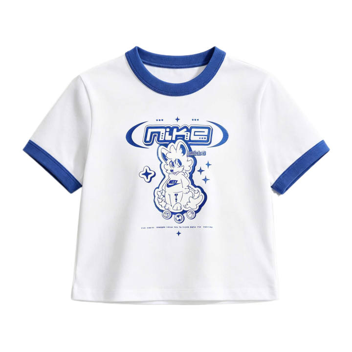 Nike Nike Kids T Shirts Crew Neck Moderate