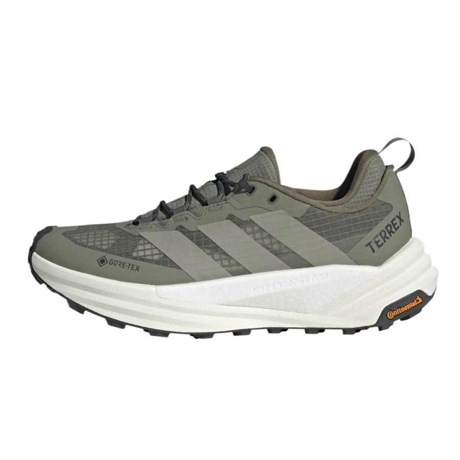 Adidas Adidas TERREX FREEHIKER 3 Mountaineering & Hiking Shoes Men's Low Top Olive Green Three/Silver Stone/Gray Six