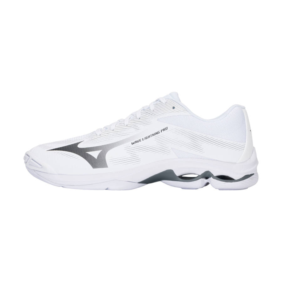 Mizuno Wave Lightning Volleyball Shoes Unisex Low Top White/Black