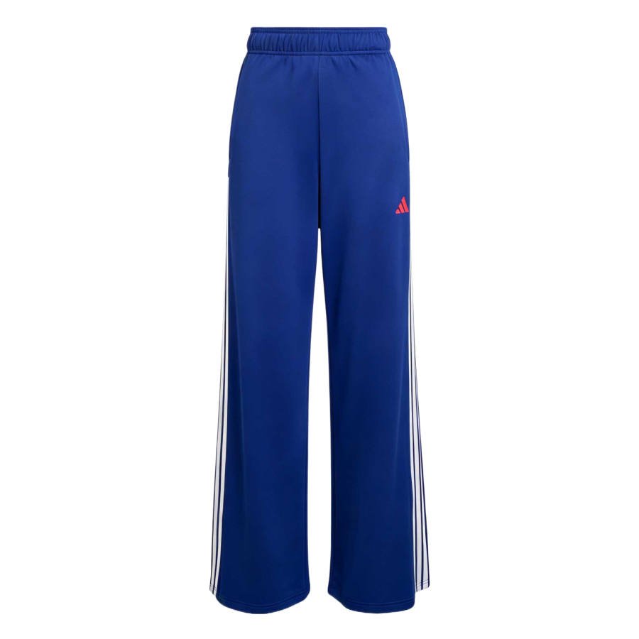 Adidas Adidas Casual Pants Women's Mystic Ink/Pure Gemstone Red/White Moderate Wide Leg Pants