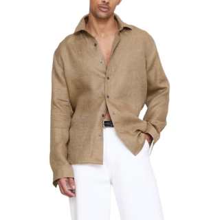 Banana Republic Shirts Men's Khaki Sand Moderate Other