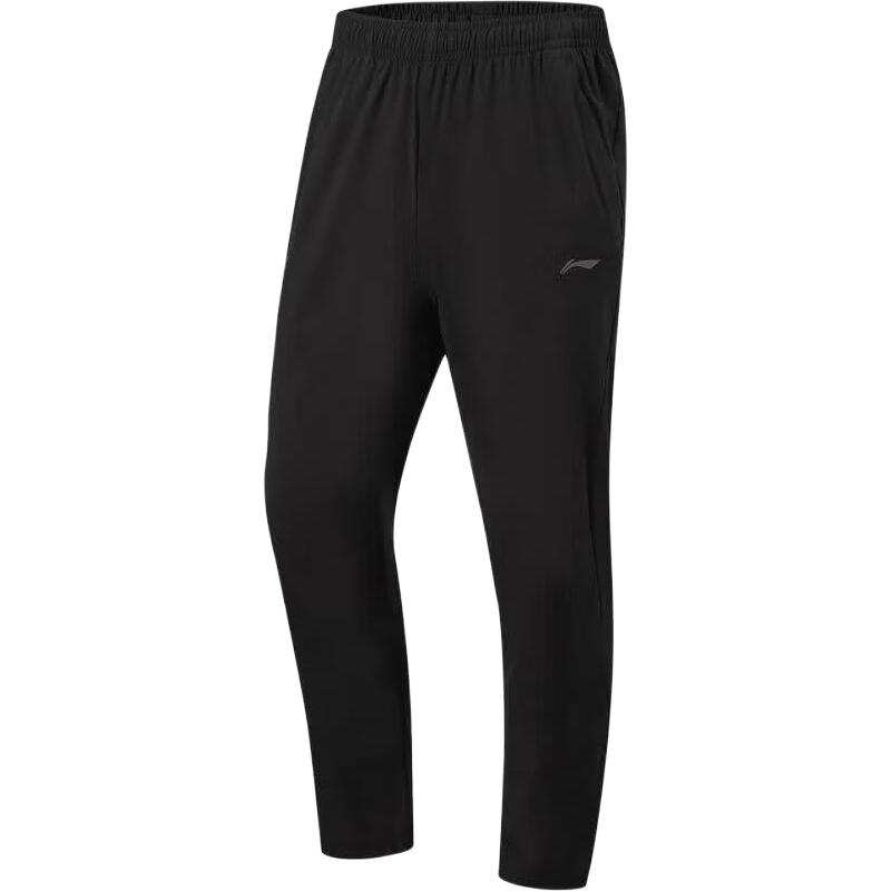 Li-Ning Li Ning Sports Pants Men's Black Moderate Straight Fit Pants