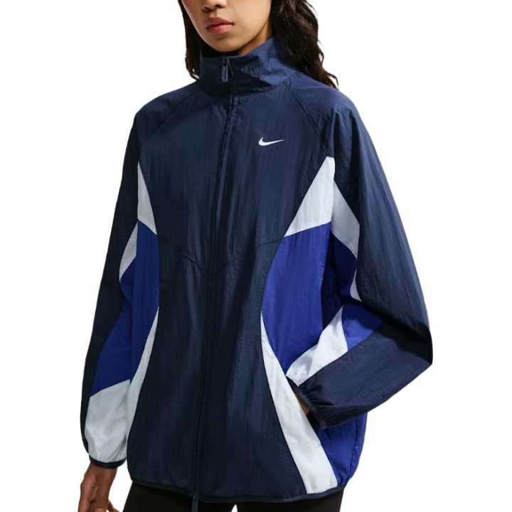 Nike Nike Sportswear Jackets Women's Midnight Blue Stand Collar Moderate Other