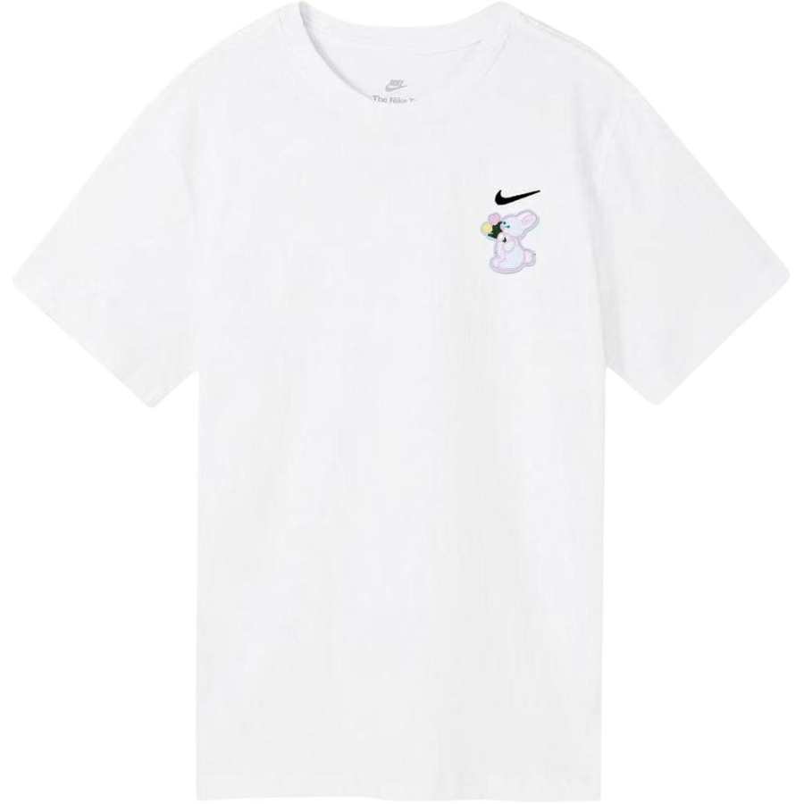Nike Nike Sportswear T Shirts Unisex White Crew Neck Moderate
