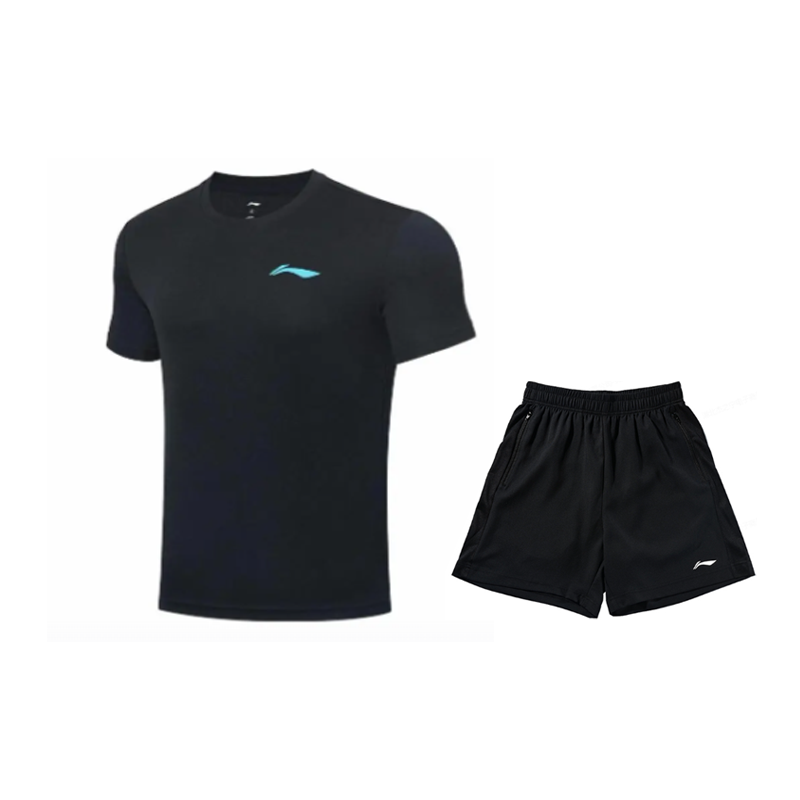 Li-Ning Li Ning Casual Sportswear Men's Crew Neck Moderate