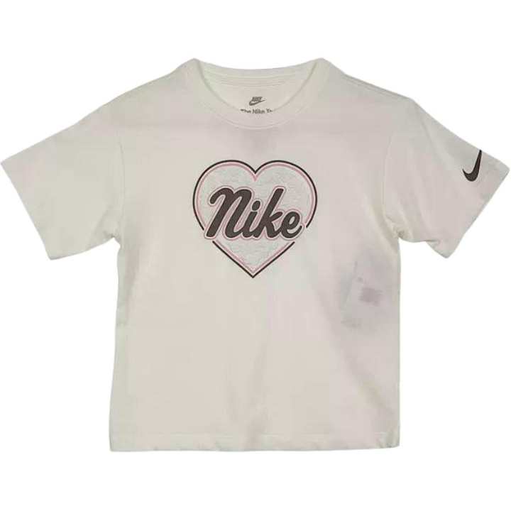 Nike Nike Pre School T Shirts Crew Neck Moderate Straight Fit Breathable