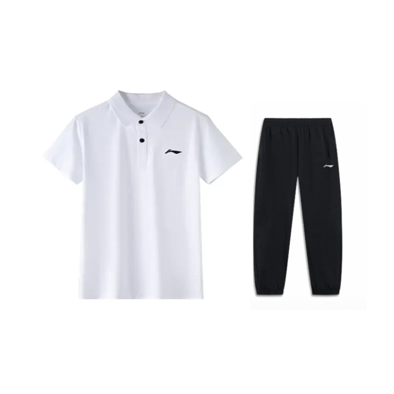 Li-Ning Li Ning Casual Sportswear Men's Polo Collar Moderate