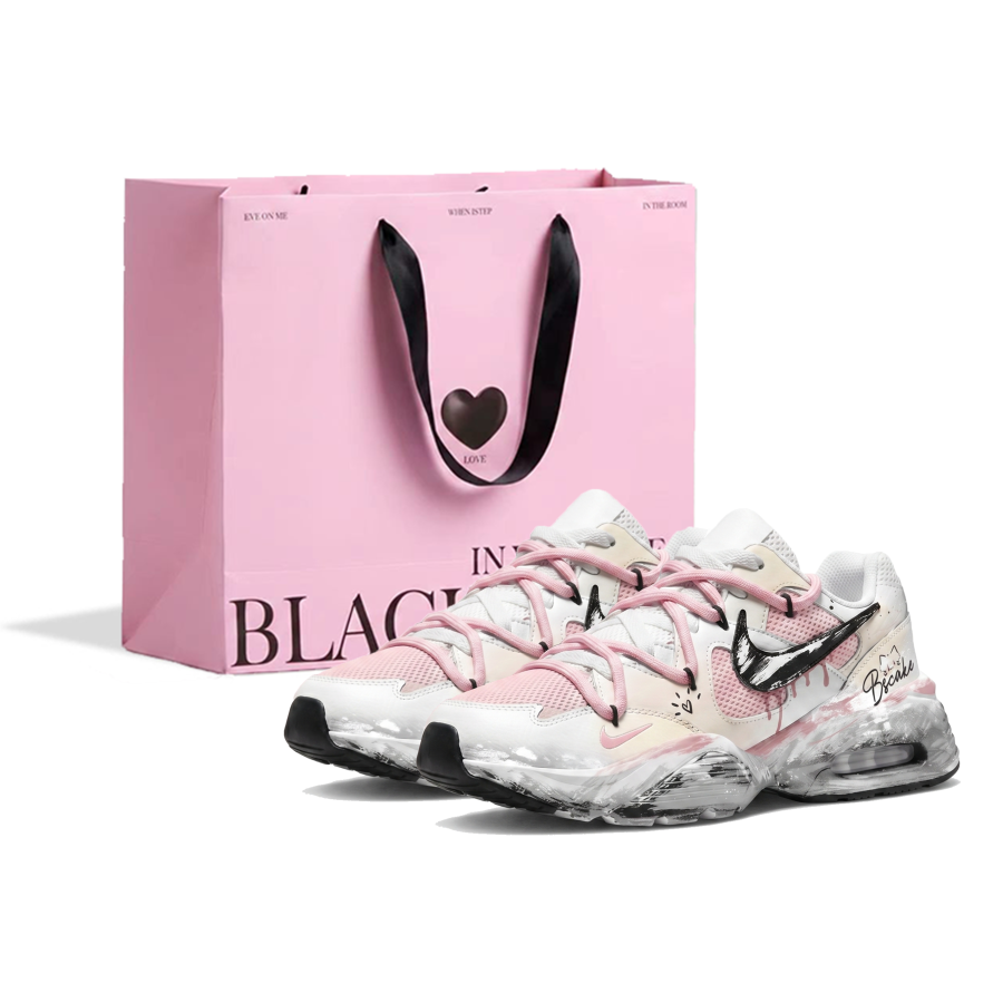 Nike Nike Air Max Fusion Running Shoes Unisex Low Top Pink White