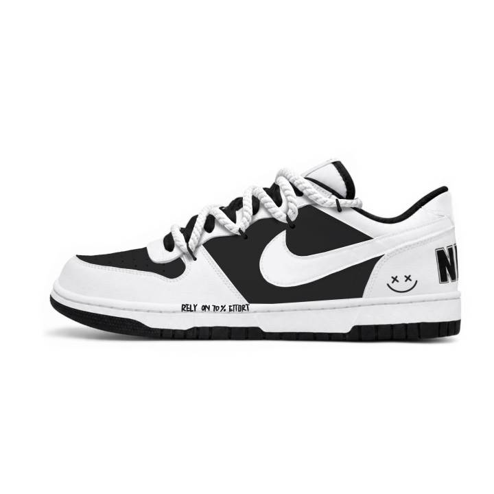 Nike Nike Big Skateboard Shoes Unisex Low Top Black/White