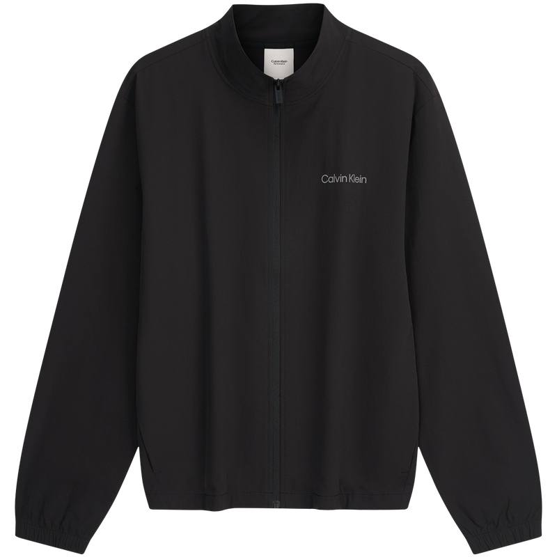 Calvin Klein Jackets Men's UB1 Space Black Stand Collar Moderate Other