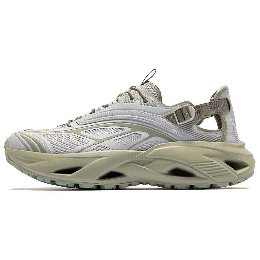 ANTA River Trekking Shoes Men's Cumulus Gray/Rinse Green