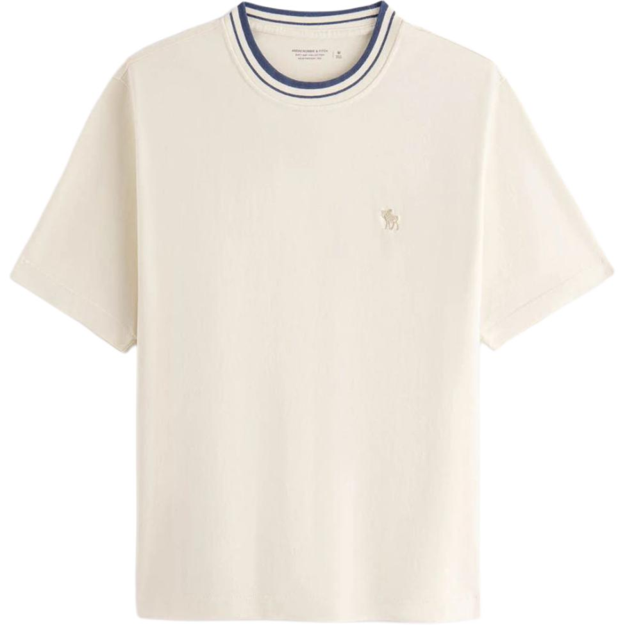 Abercrombie&Fitch T Shirts Men's Butter Crew Neck Moderate